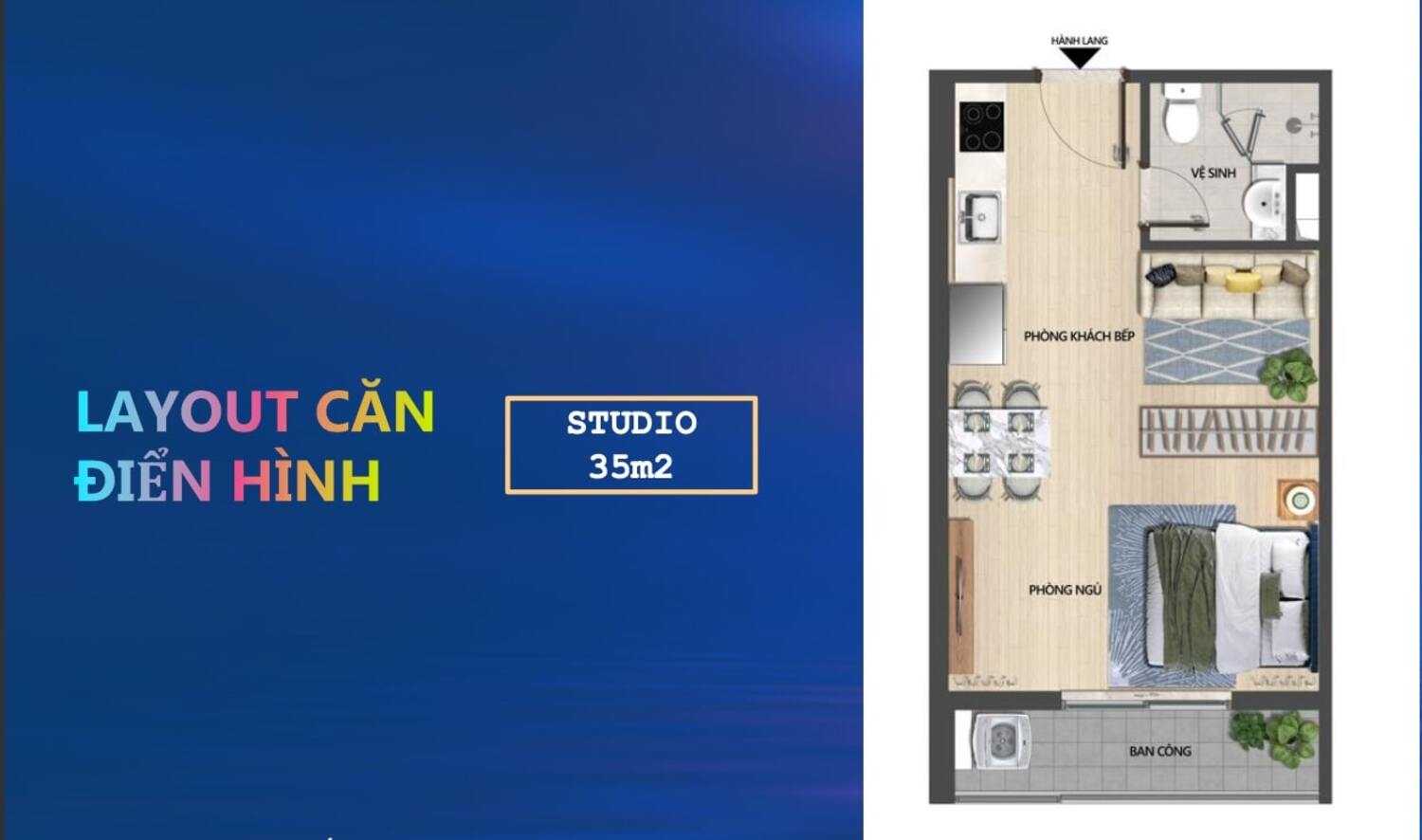 Căn hộ Studio Sun Grand City Cầu Giấy, Căn hộ Studio Sun Feliza Suites